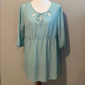 Liz Lange for target mint maternity blouse - Large